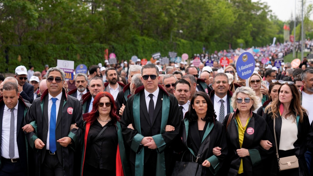 TBB Başkanı Sağkan: Hukuk devleti için, yargı bağımsızlığını savunmak için buradayız