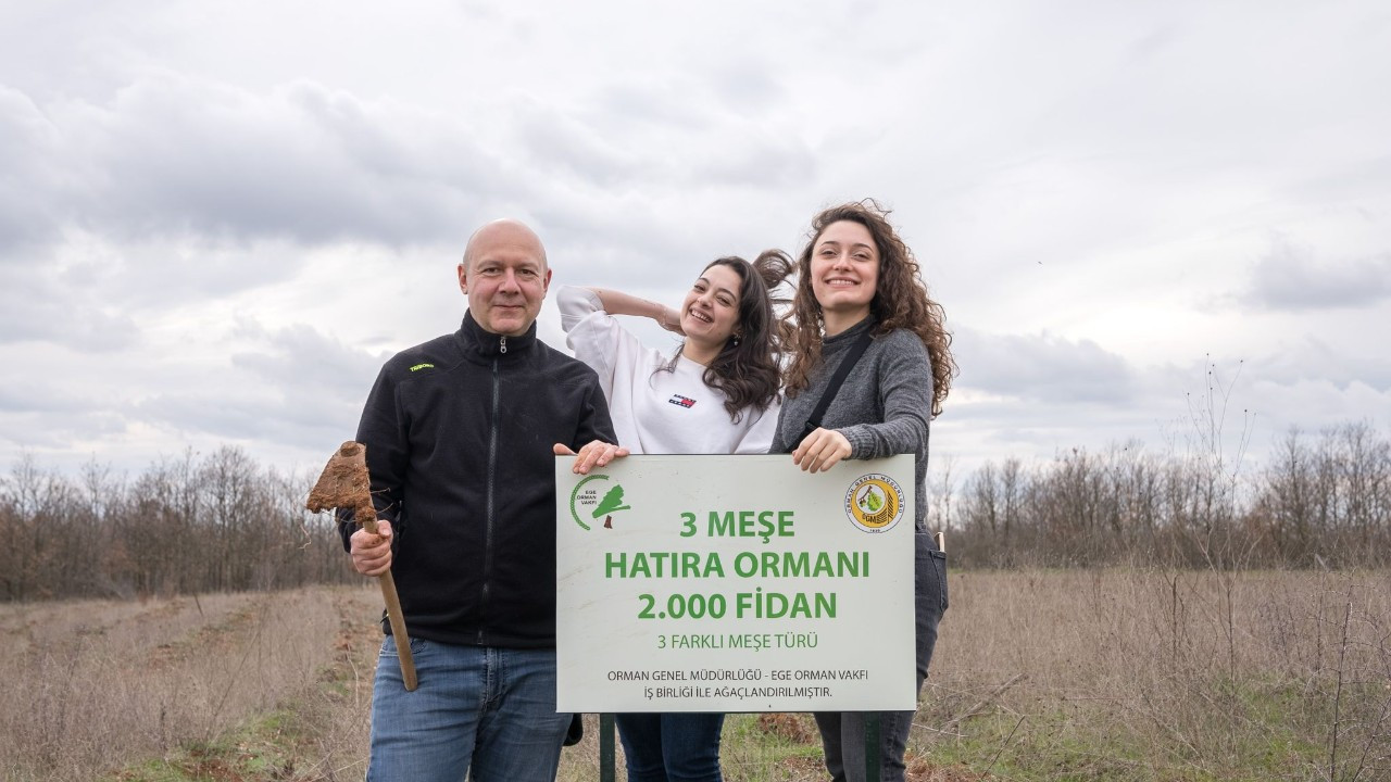 Lüleburgaz Karıncak Mevkii’nde ‘3 Meşe Hatıra Ormanı’