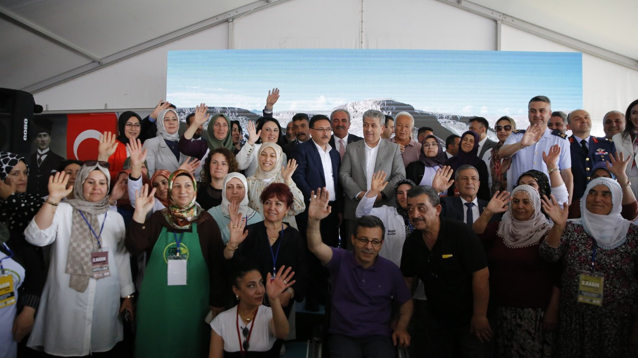 Kadın Kooperatifleri Fuarı başladı