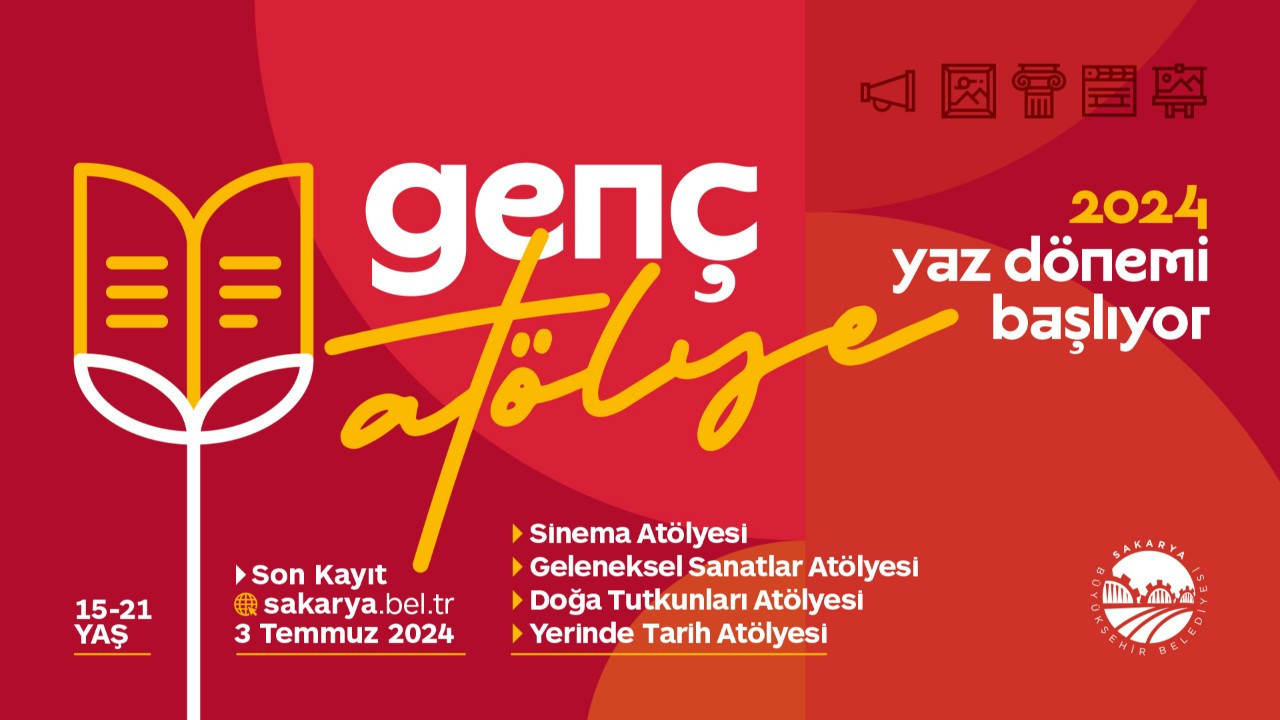 Genç Atölye eğitimlerinde yaz dönemi başlıyor