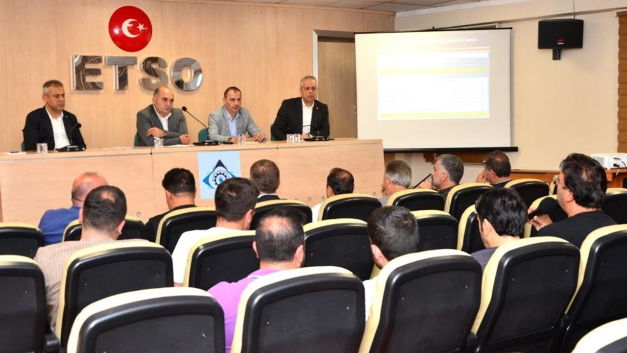 ETSO’nun haziran ayı meclis toplantısı yapıldı