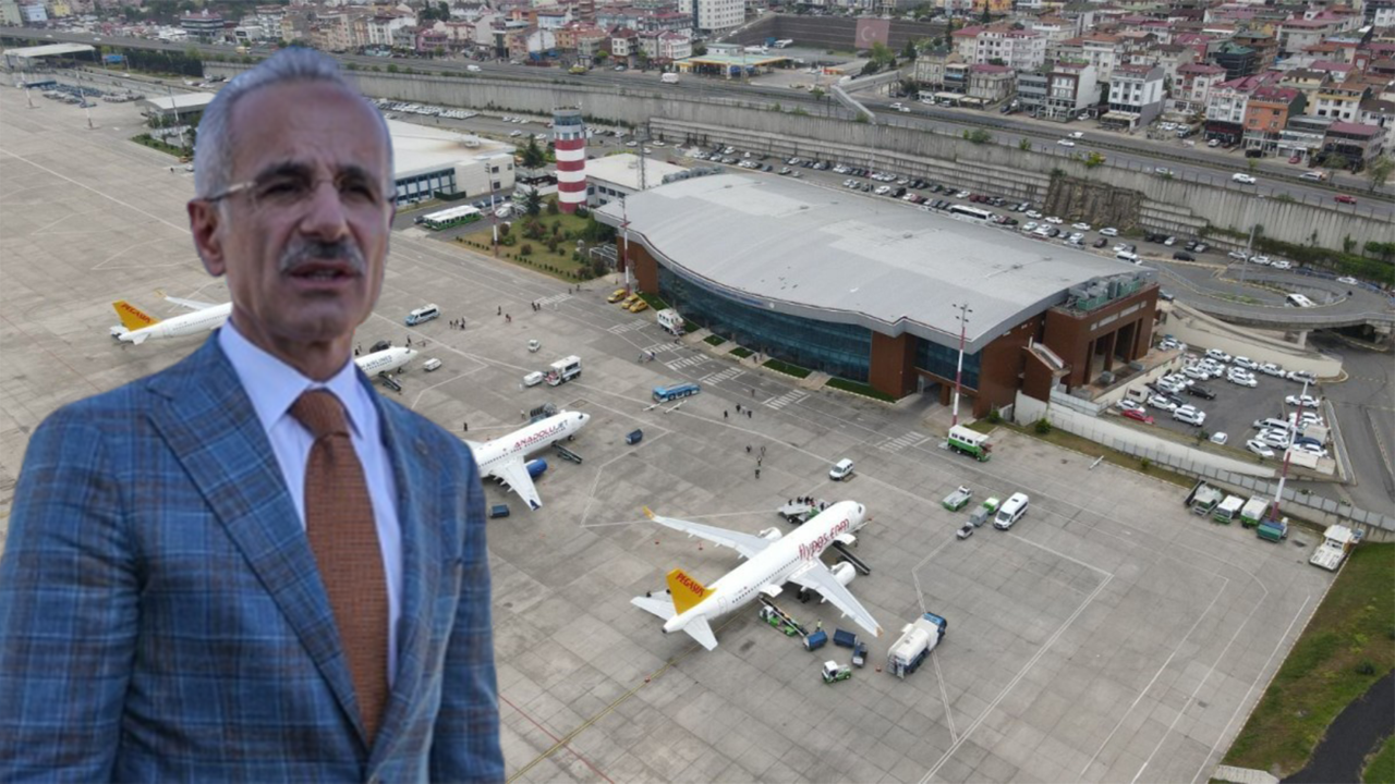 Bakan Uraloğlu: Trabzon Havalimanı'nı 2024 yılının ilk 6 ayında 1,5 milyondan fazla yolcu kullandı