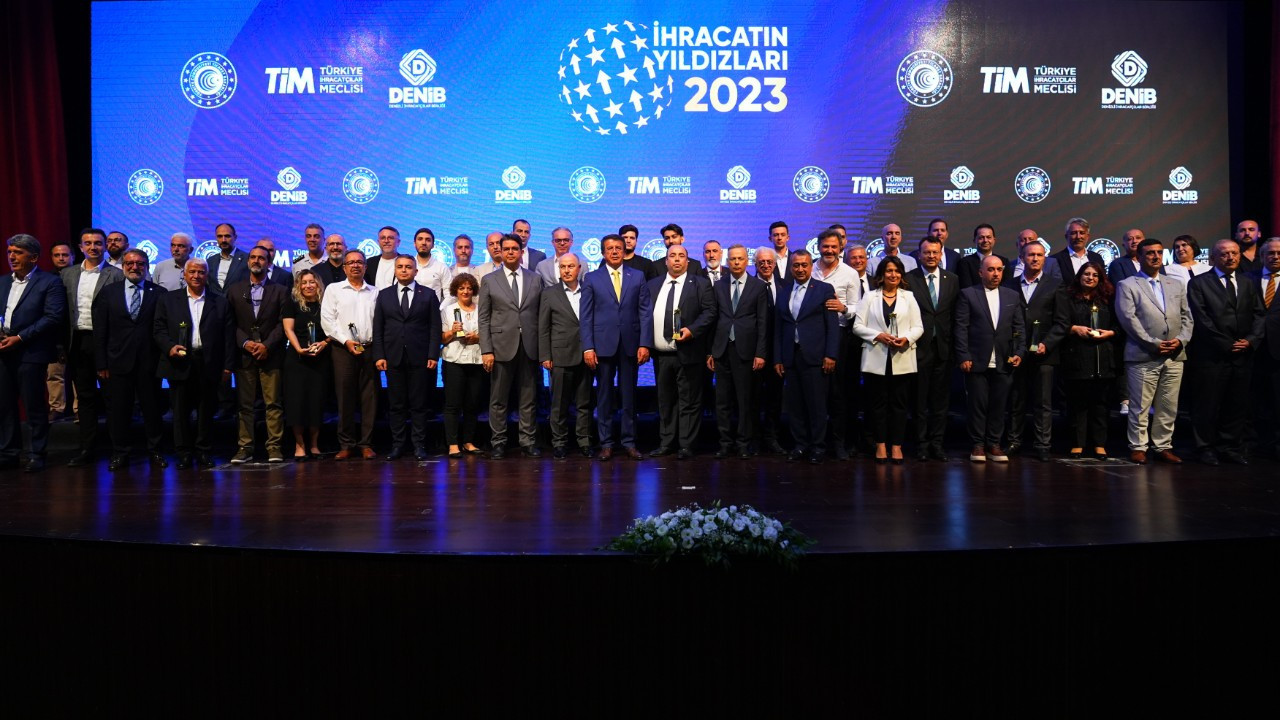 Denizli'nin ihracat şampiyonları ödüllendirildi