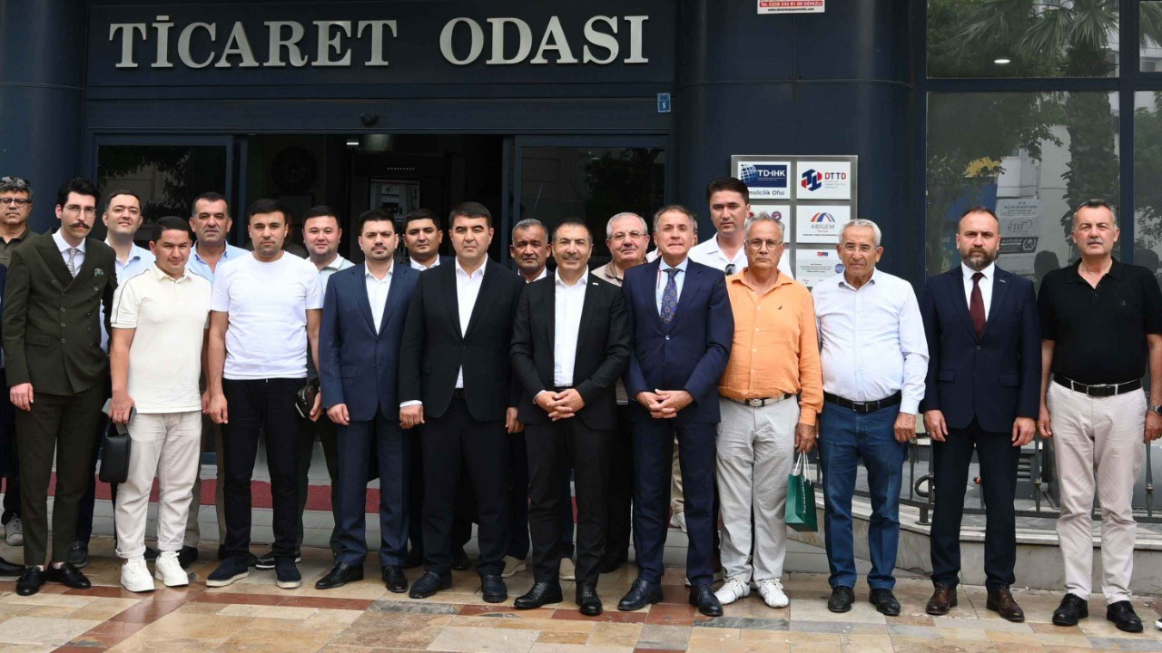 Özbekistanlılar, DTO’da Denizli iş dünyası ile buluştu