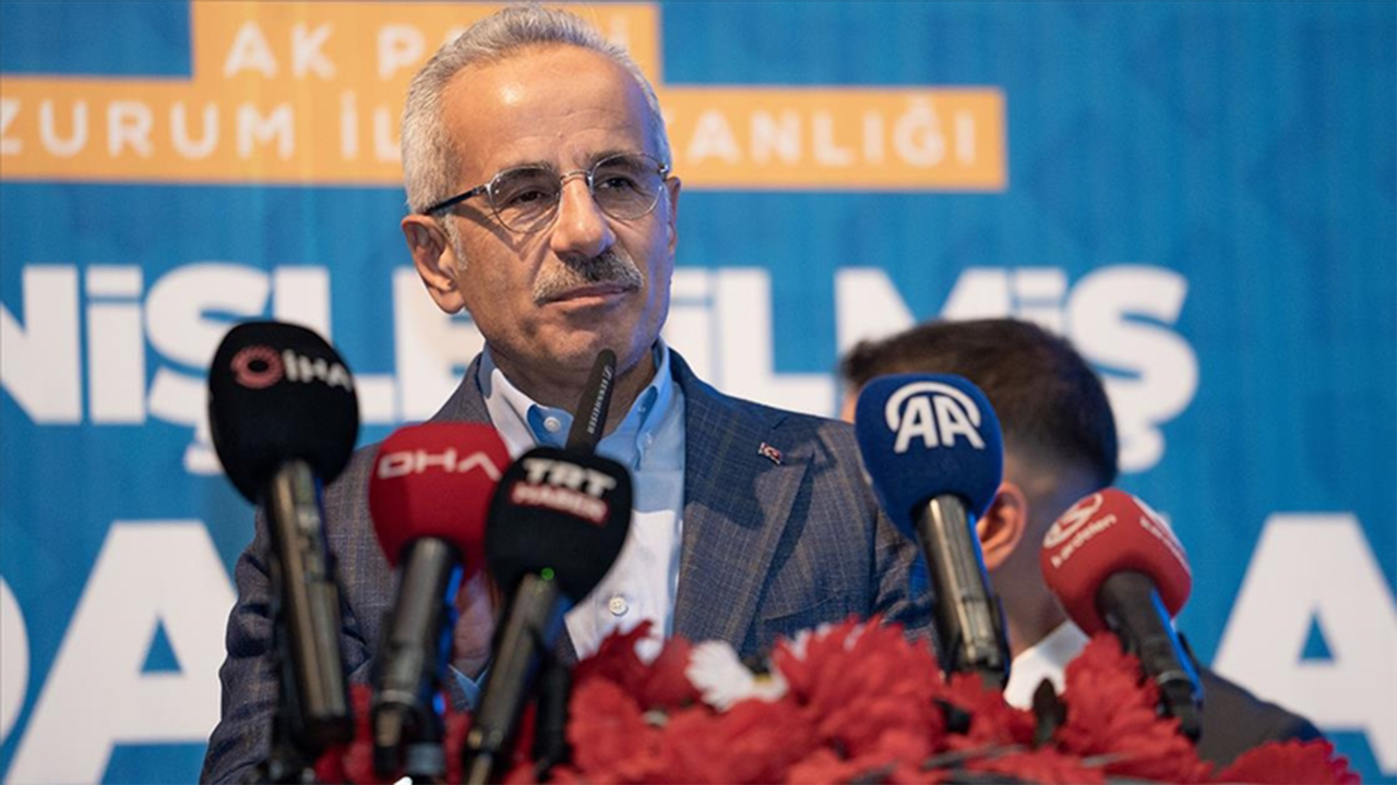 Ulaştırma ve Altyapı Bakanı Uraloğlu: Erzurum için hızlı tren çalışmaları sürüyor