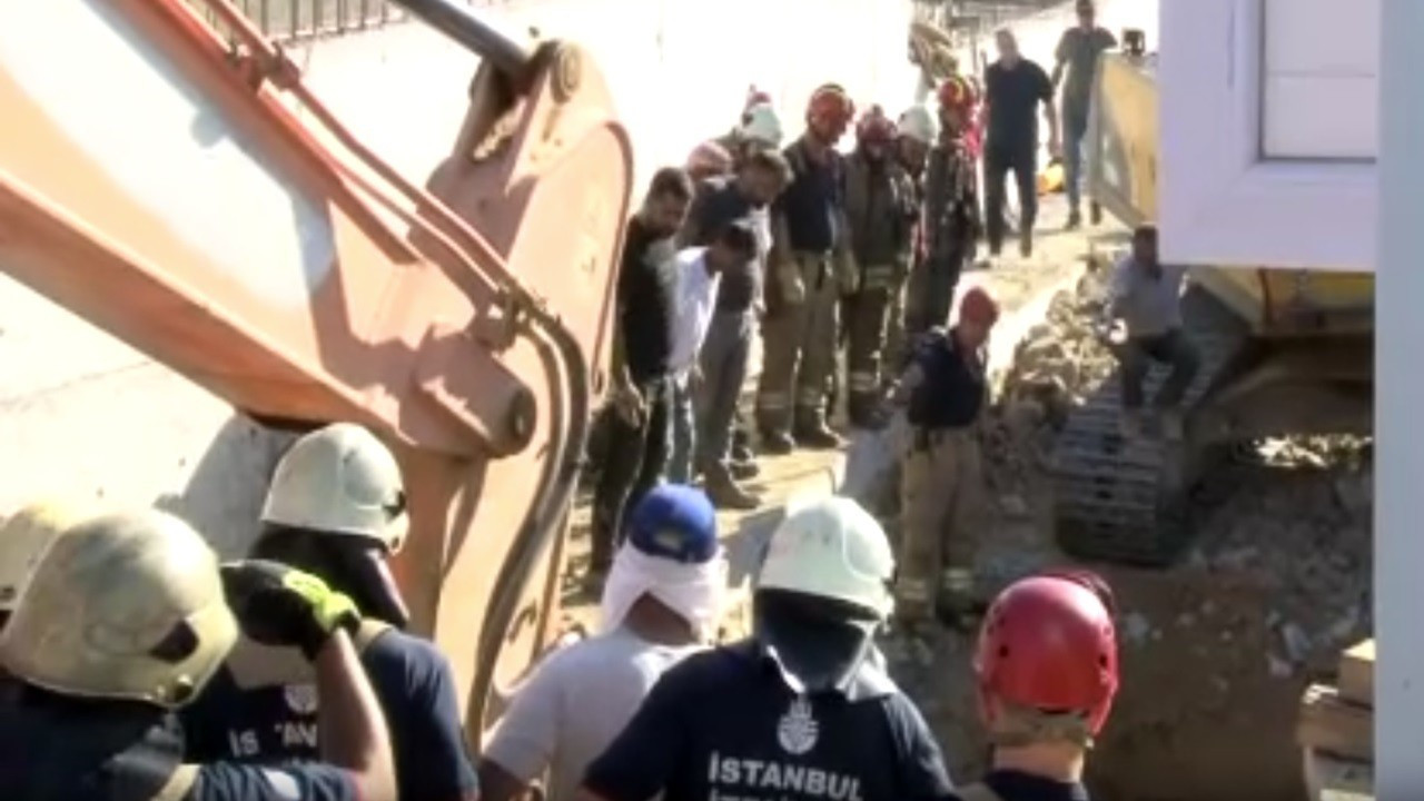 Tuzla'da şantiyede göçük: Toprak altında kalan 2 işçiden acı haber geldi