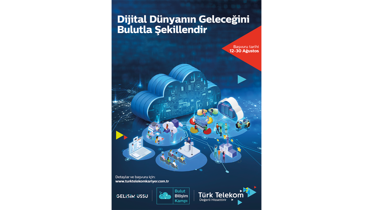Türk Telekom ‘Bulut Bilişim Kampı’ dijital geleceğin kapılarını aralıyor