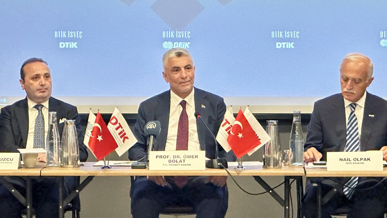 Bakan Bolat'tan İsveç açıklaması: Hedefimiz 5 milyar dolara ulaşmak