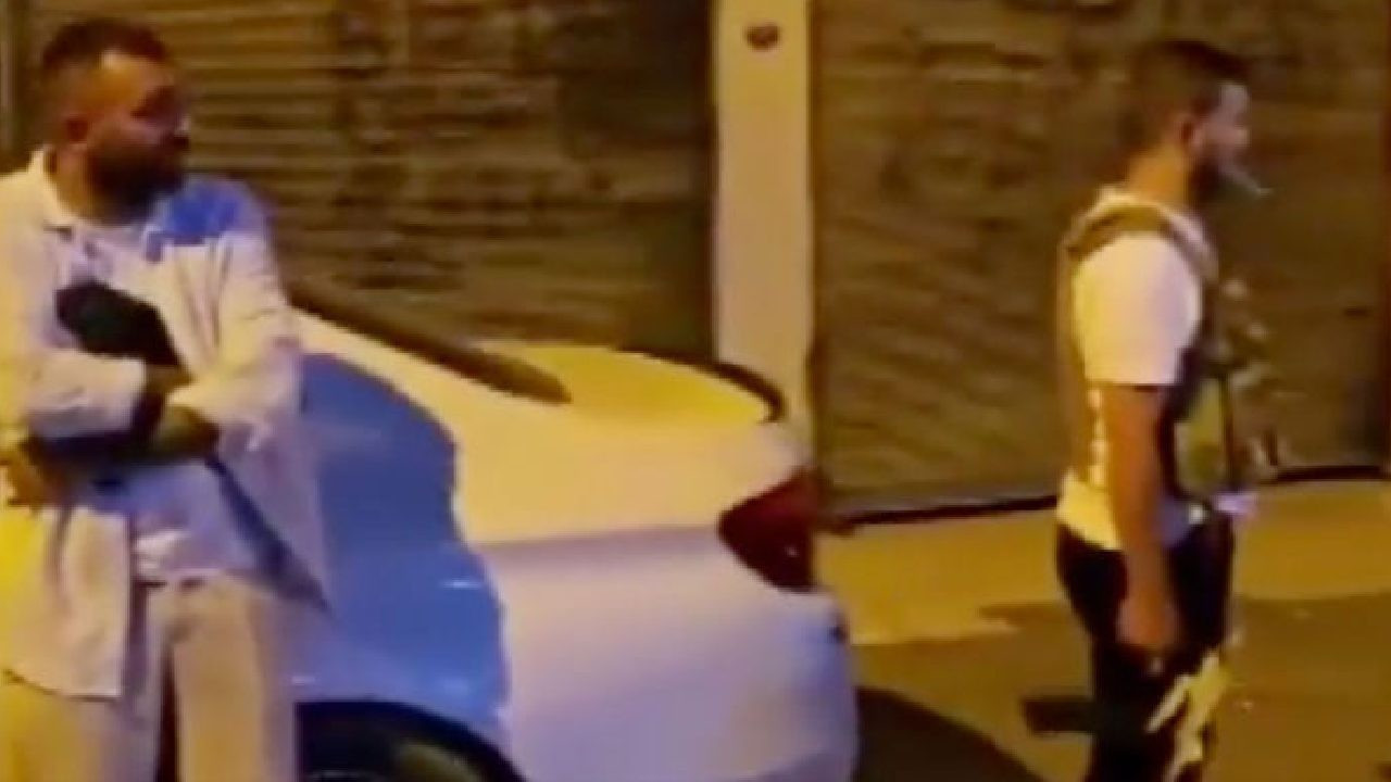 Gaziantep'te uzun namlulu silahlarla sokağa inen 12 kişi tutuklandı