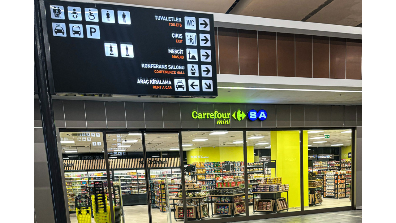 CarrefourSA, Türkiye’nin ilk havalimanı marketini Çukurova Uluslararası Havalimanı’nda açtı