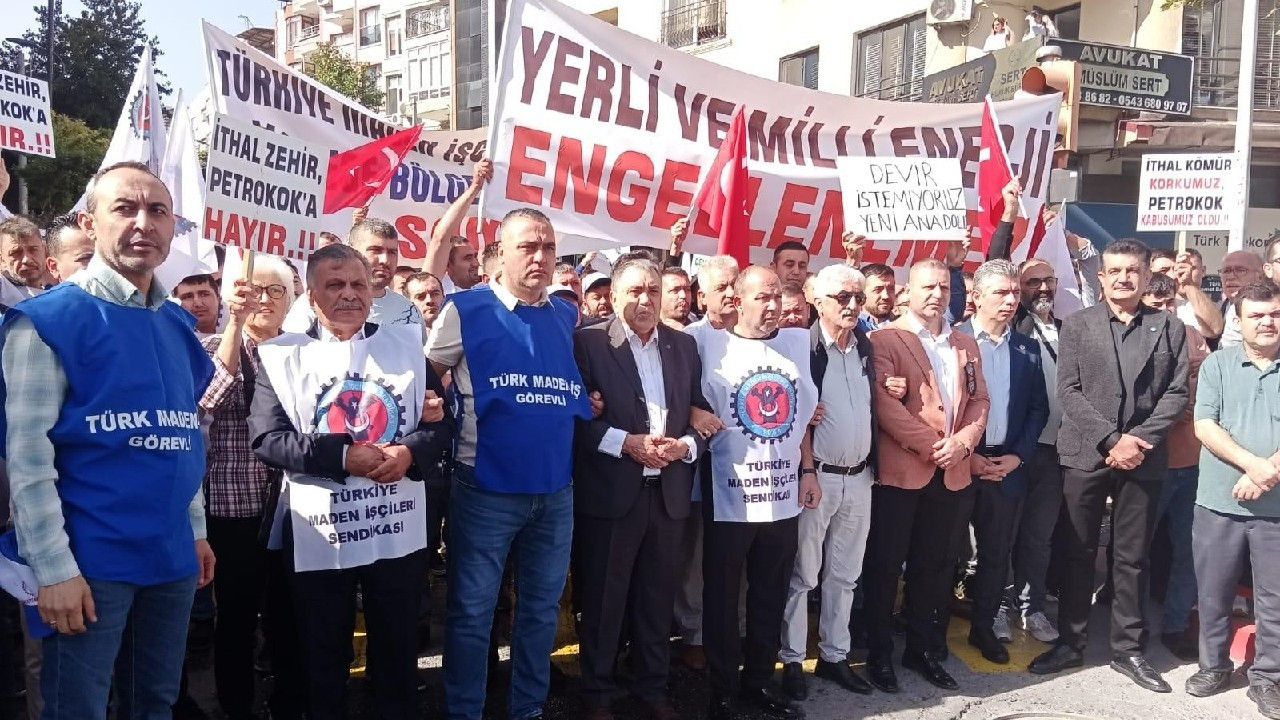Maden işçilerinin kömür ithalatına tepkisi büyüyor