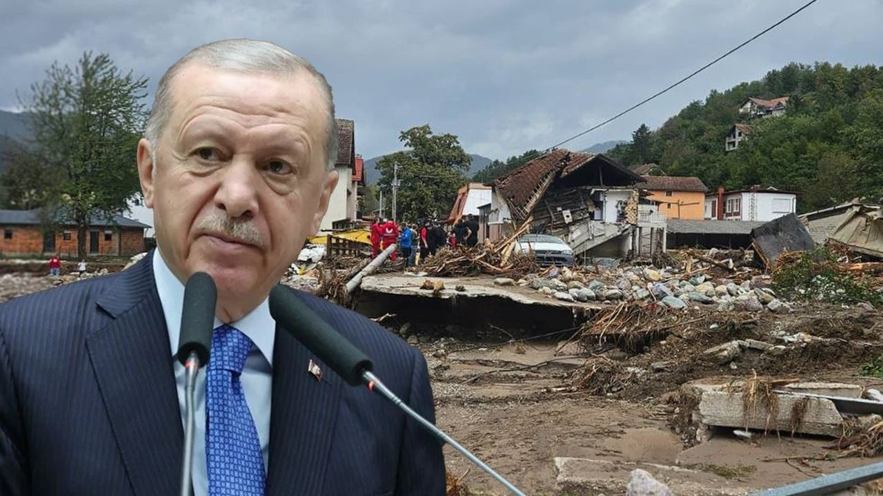 Cumhurbaşkanı Erdoğan'dan Bosna-Hersek açıklaması: Bölgeye yardımlarımızı ulaştırıyoruz
