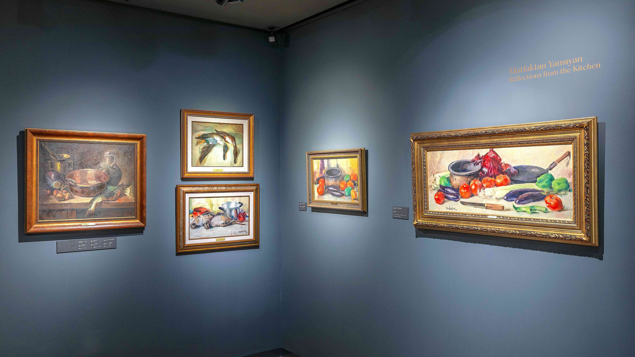 İzleyenlerin iştahını açıyor “Tat ve Sanat: Lezzetli Resimler”