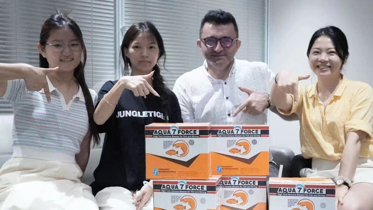 Farmavet İnternational, karides üreticilerinin sorunlarına çözüm üretiyor