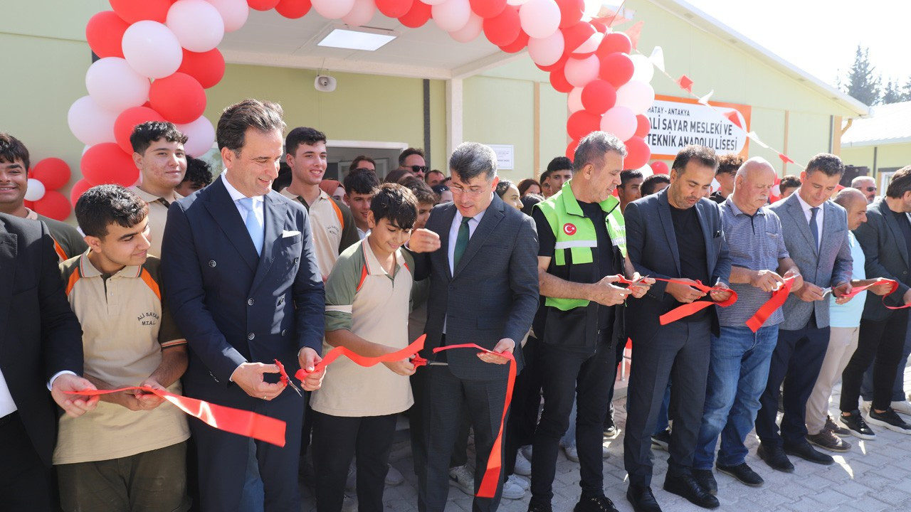 Hugo Boss Vakfı ve Ahbap Derneği, Antakya’da meslek lisesi açtı