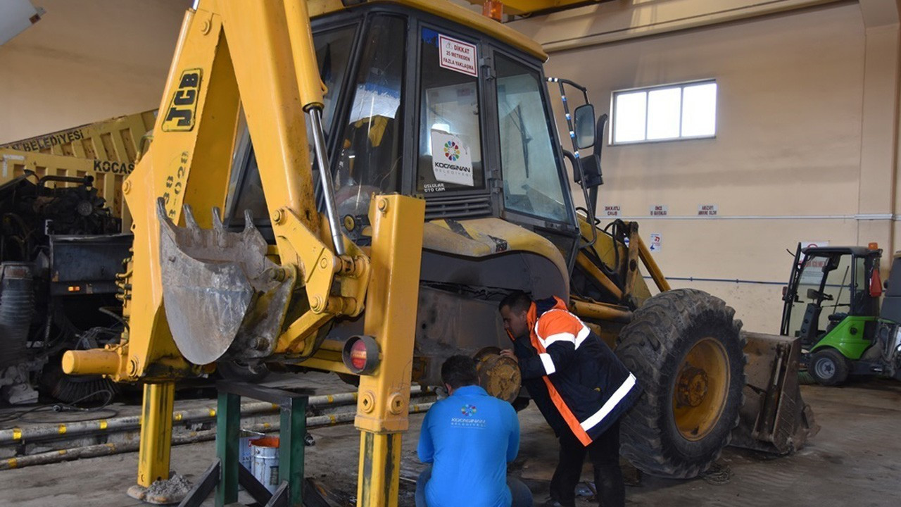 Kocasinan Belediyesi atölyelerden 30 milyon TL tasarruf sağladı
