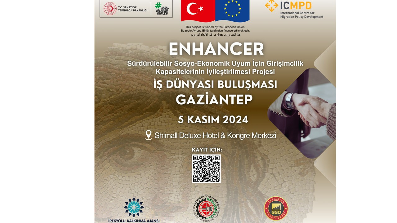 Enhancer Projesi Gaziantepli firmaları uluslararası şirketlerle bir araya getiriyor