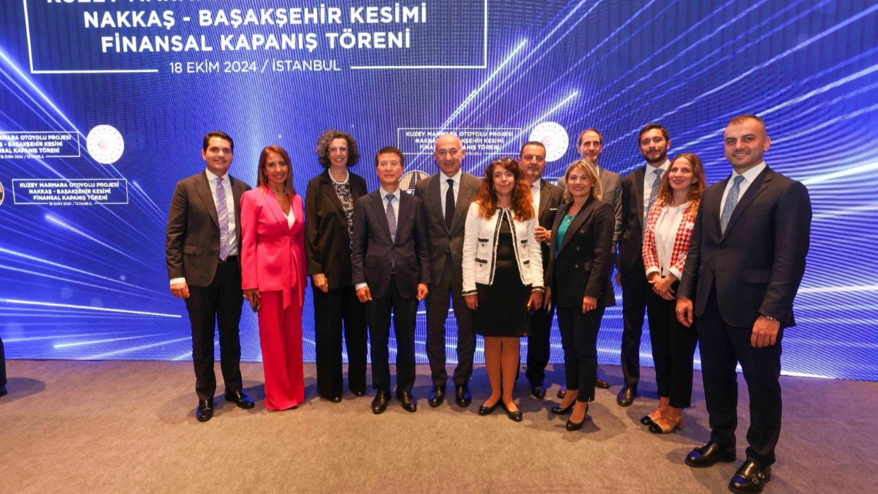 Rönesans Holding, Kuzey Marmara Otoyolu Projesi Nakkaş–Başakşehir Kesimi için finansal kapanış yaptı