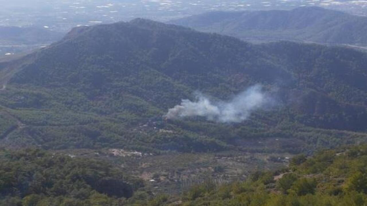 Dalaman’da orman yangını! Ekipler müdahale ediyor