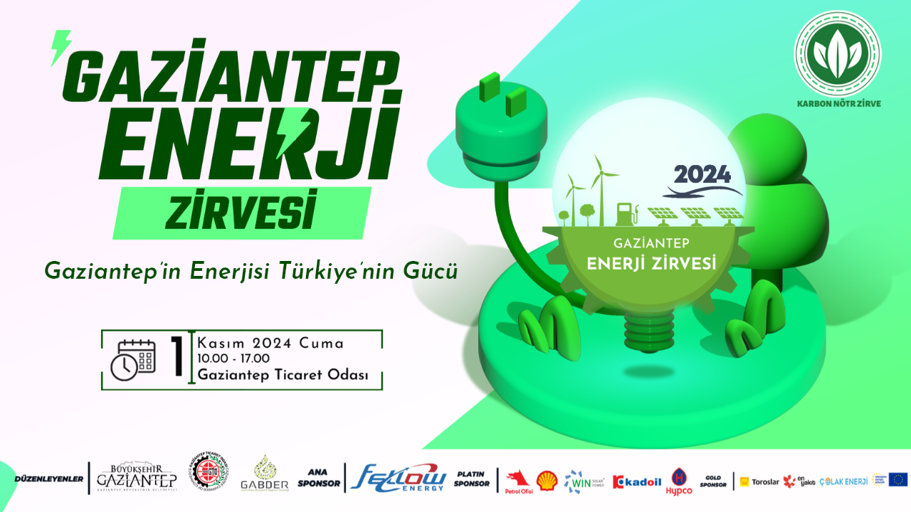 Bakan Bayraktar, “Enerji Zirvesi” için GTO’ya geliyor