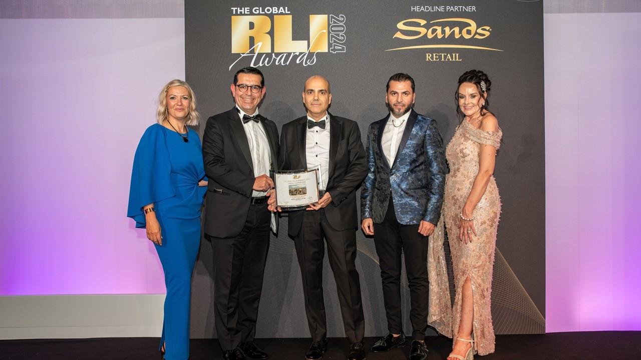 Global RLI Awards'ta Fiba Commercial Properties'a ödül yağdı