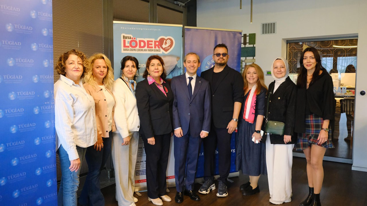 TÜGİAD Bursa Şubesi, lösemili çocuklara umut oldu