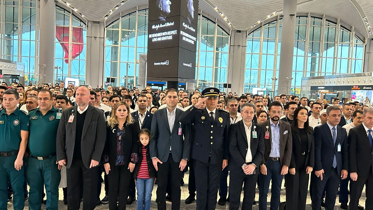 İstanbul Havalimanı’nda saat 09.05