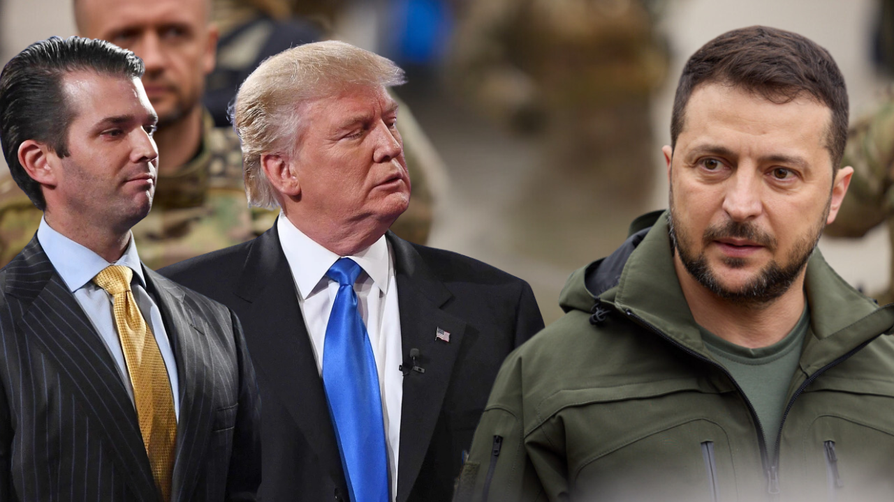 Trump'ın oğlundan Zelensky'e: "Harçlığınızı kaybetmenize 38 gün kaldı!"