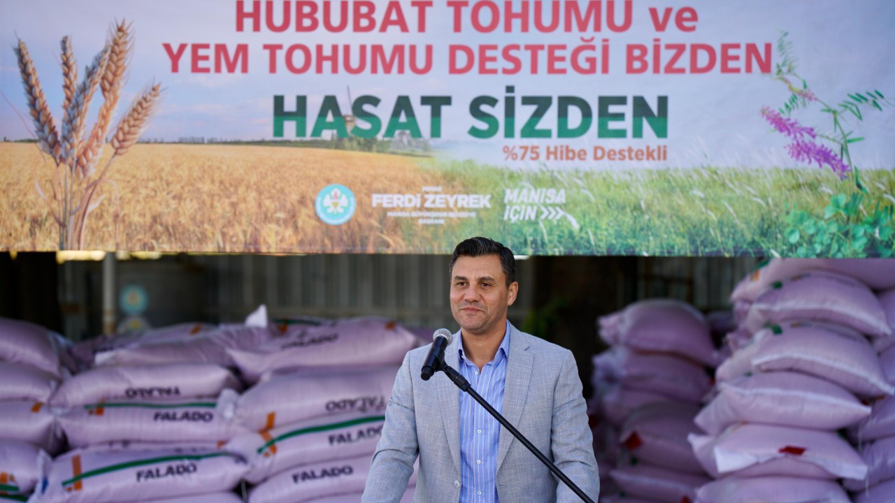 Manisa’da 564 ton tohum üreticilere ulaştı