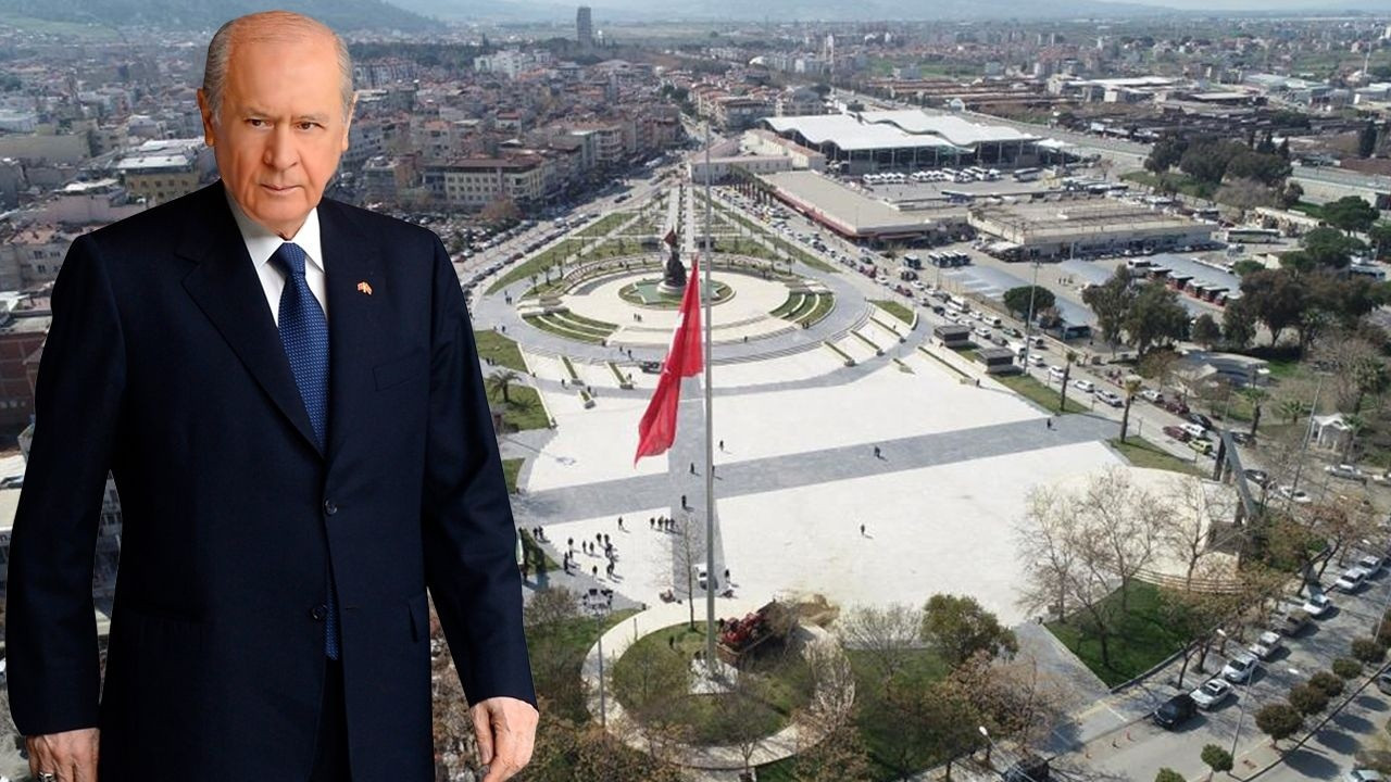 Manisa'da meydan gerginliği: Devlet Bahçeli ismi Atatürk ile değiştirildi