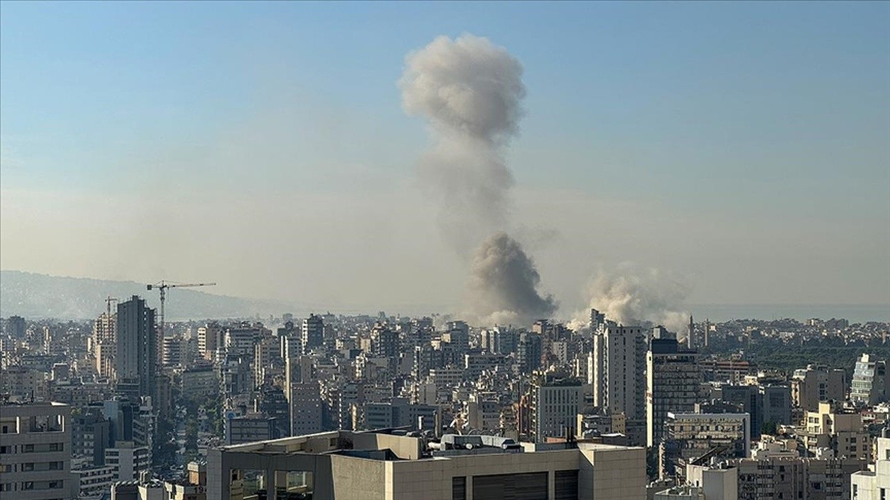 İsrail, Beyrut'un güneyindeki Dahiye'ye hava saldırıları düzenledi