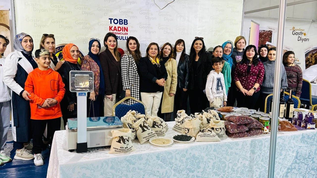 Kadın kooperatifleri gurme fuarının gözdesi oldu
