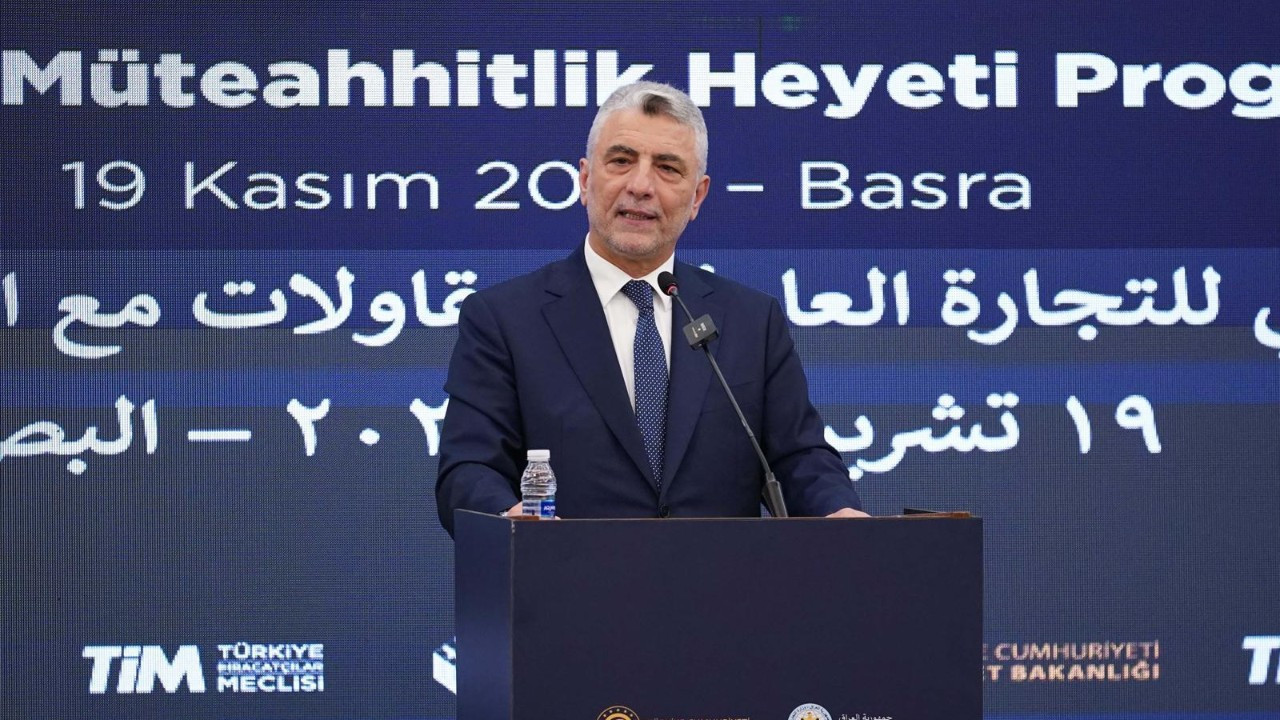 Ticaret Bakanı Bolat: Irak’ın yeniden inşasında Kalkınma Yolu Projesi’ni önemsiyoruz