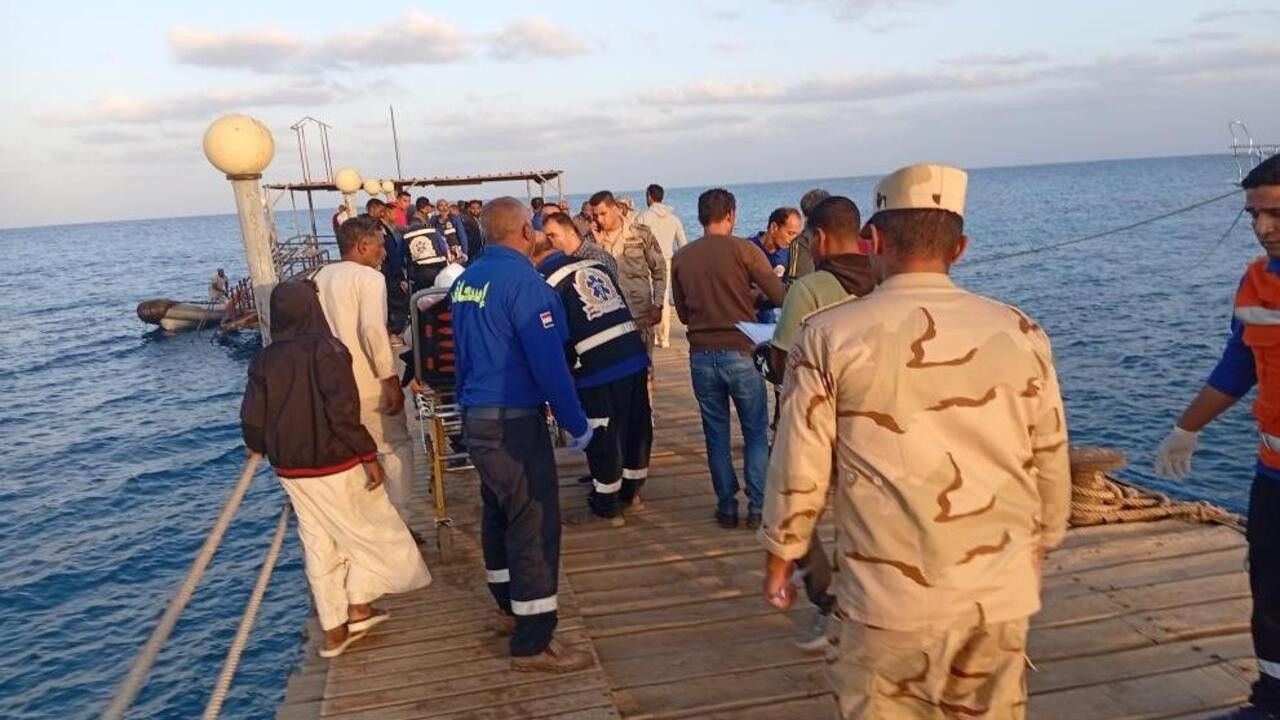 Mısır'da batan turist teknesinde 4 kişinin cansız bedenine ulaşıldı