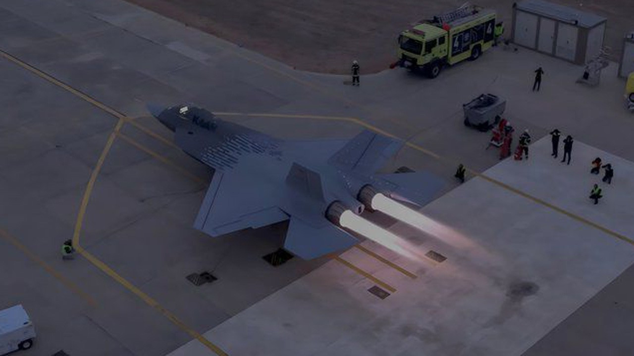 Milli Muharip Uçak KAAN art yakıcı çalıştırdı