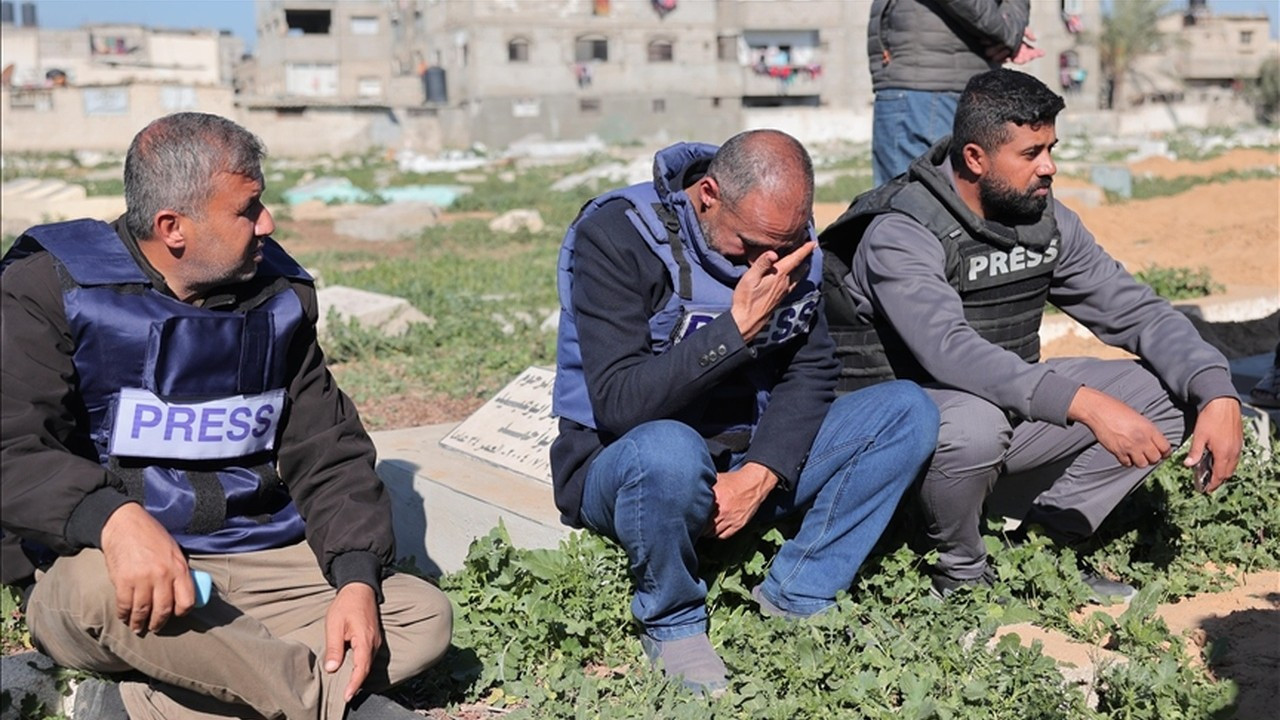Bir yılda öldürülen gazetecilerin yarısından fazlası Gazze'den!