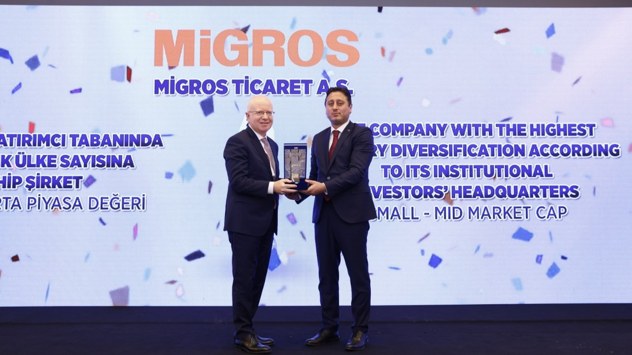 Migros'a TÜYİD'den 3 kategoride 3 ödül