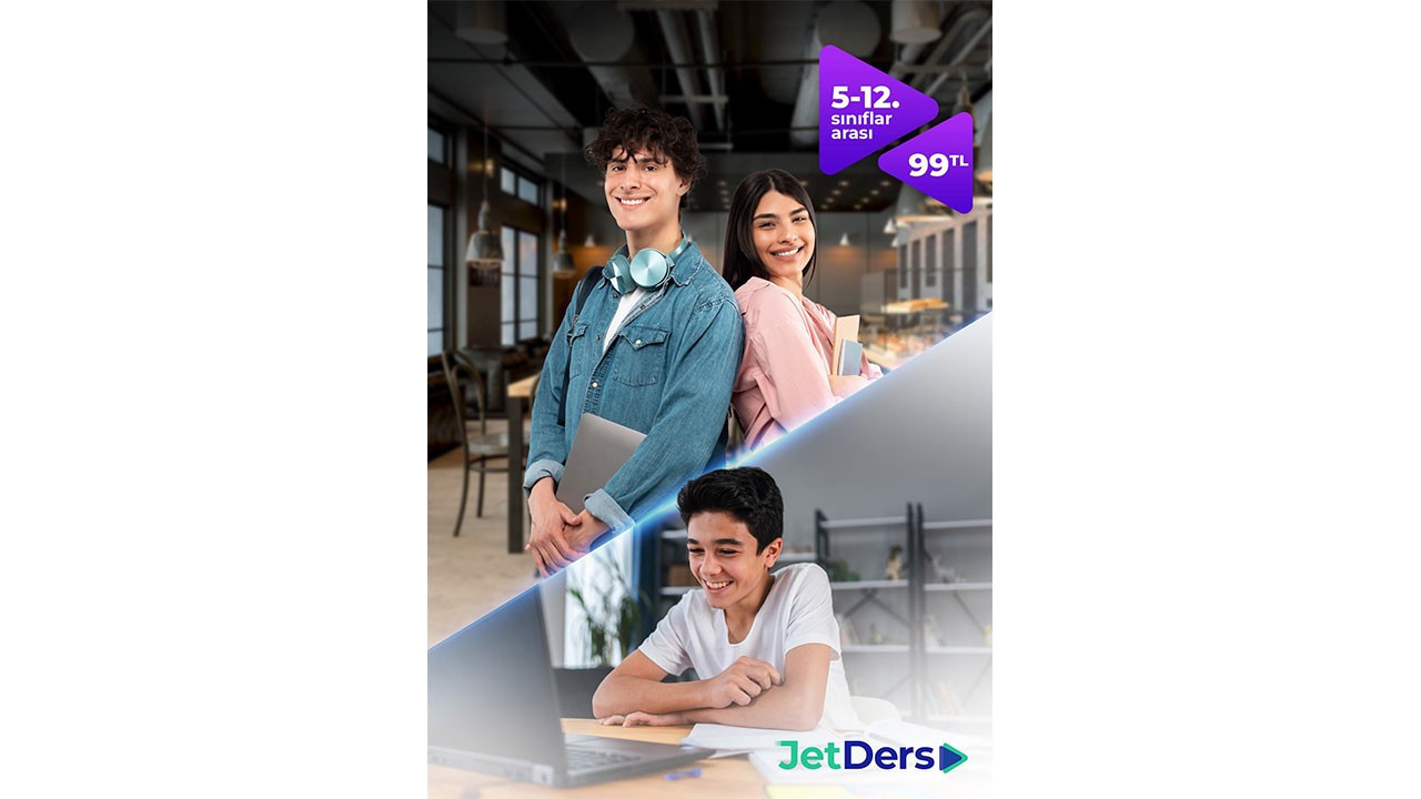Türk Telekom yeni dijital eğitim ürünü JetDers ile öğrencilerin yanında