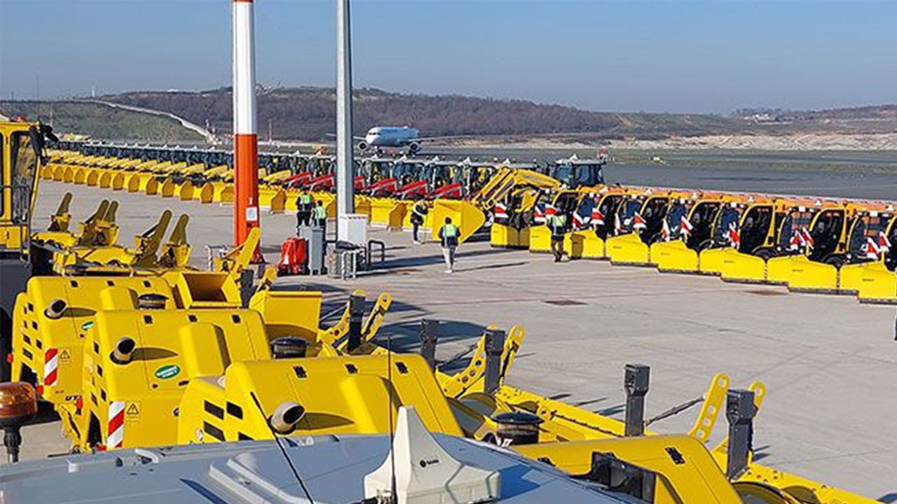 İstanbul Havalimanı kışa hazır