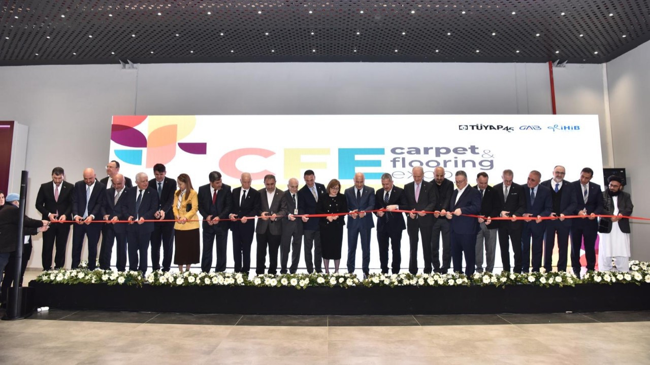 Ticaret Bakan Yardımcısı Gürcan: CFE 2025, dünyanın en büyük halı fuarı haline geldi