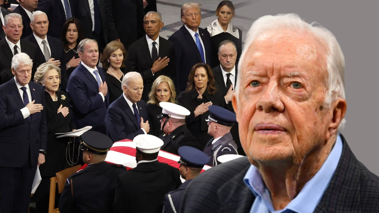 ABD'de Carter'a son veda: 5 başkan bir araya geldi