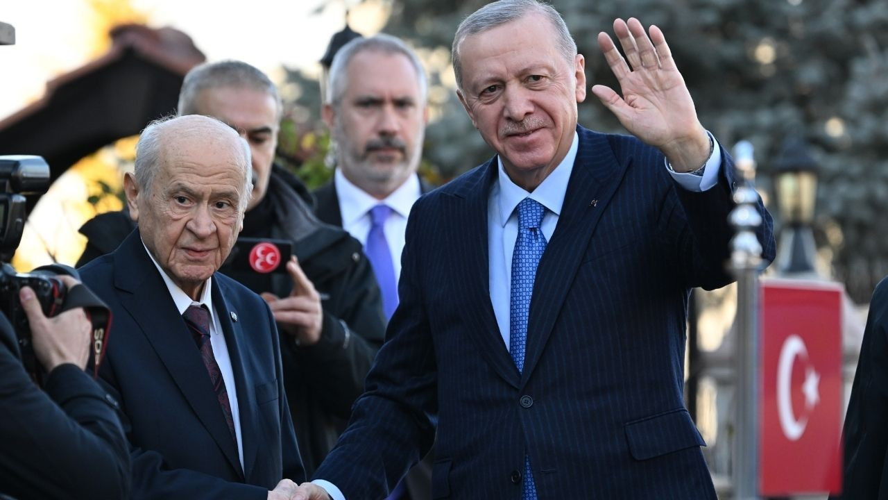 Erdoğan-Bahçeli görüşmesi sona erdi! MHP ve AK Parti'den açıklama bekleniyor