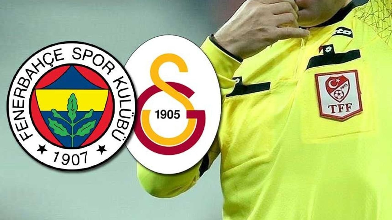 Fenerbahçe'den Galatasaray maçı hakemine tepki