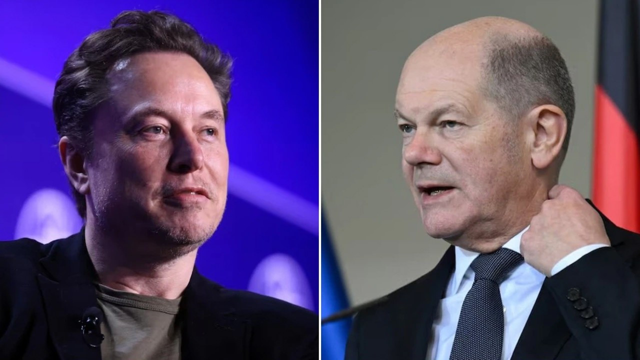 Almanya Başbakanı Scholz'dan Elon Musk'a eleştiri