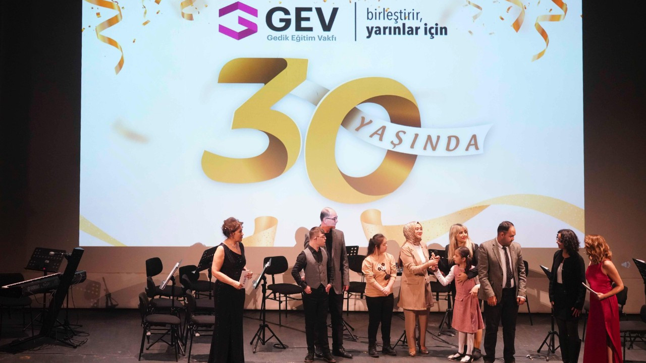 Gedik Eğitim Vakfı, 30. yılını sanat dünyasının önemli isimleriyle kutladı