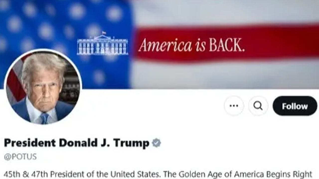 Başkan Trump'tan X hesabından ilk mesaj: 35 saniyelik video paylaştı