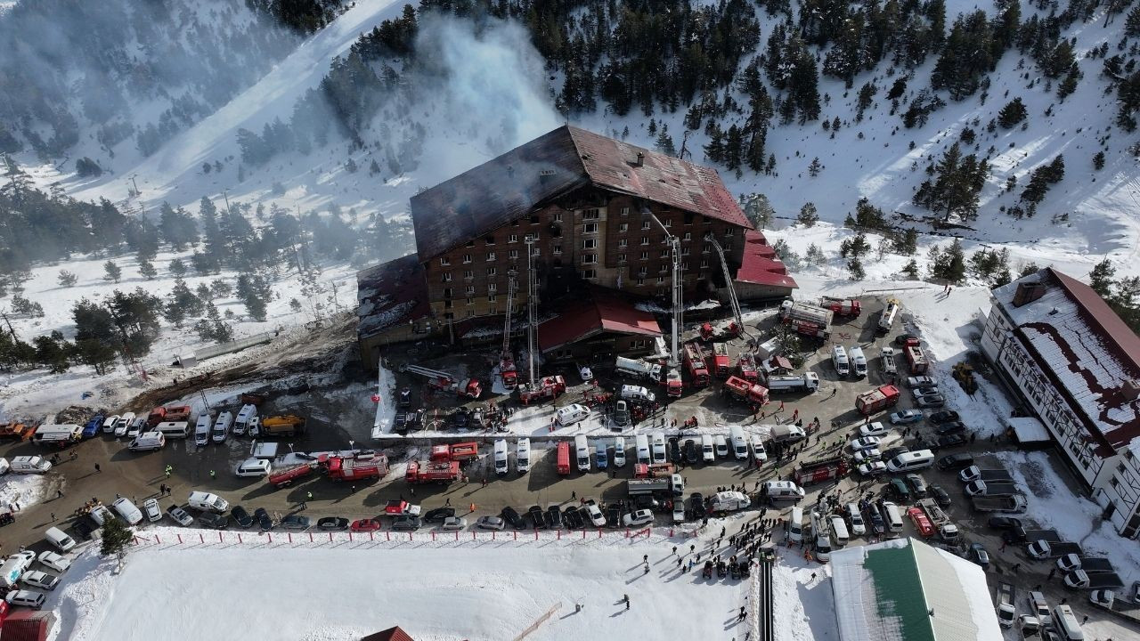 Kartalkaya'daki otel yangına ilişkin dünyadan taziye ve destek mesajları geldi