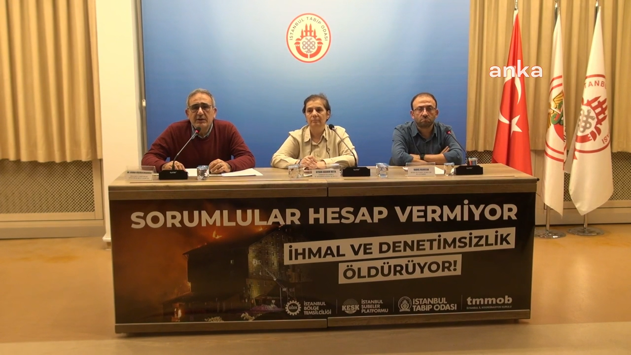 TMMOB, İTO, DİSK ve KESK'ten ortak açıklama: İhmal ve denetimsizlik öldürüyor