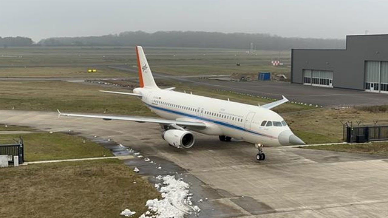 A320 ATRA test uçağı Eurofighter’ın burnuyla uçtu