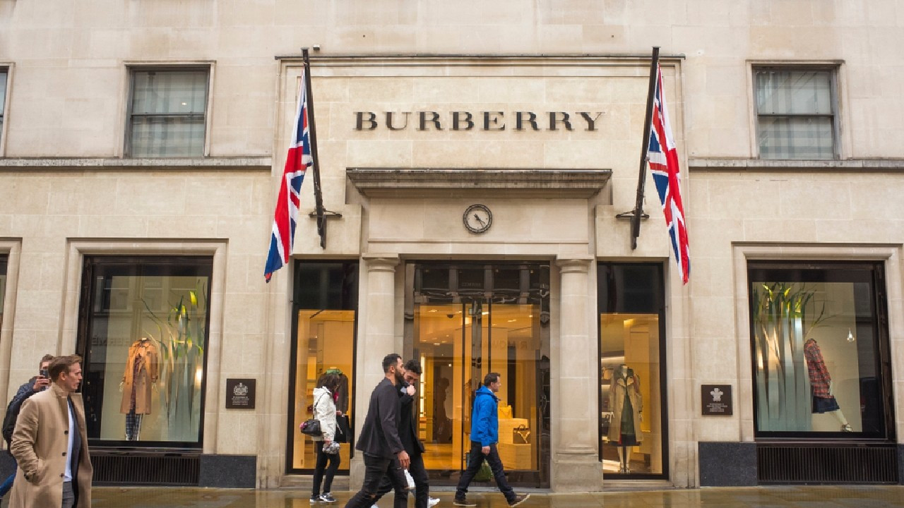 Burberry hisselerinde hızlı yükseliş